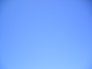 einfach BLAUER Himmel - jeden Tag